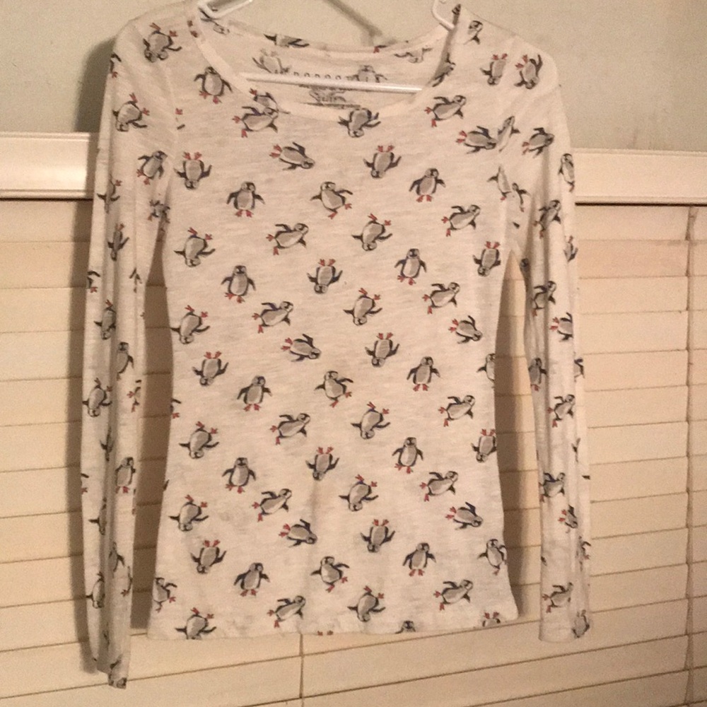 long sleeve penguin shirt
